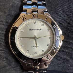 Pierre Cardin Quartz Watch With Diamond Accents